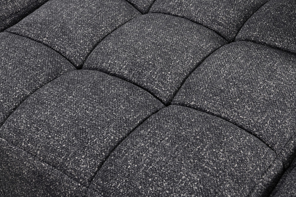 SOFAELEMENT Struktur  - Anthrazit/Schwarz, Design, Holz/Kunststoff (84/70/84cm) - MID.YOU