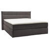BOXSPRINGBETT 180/200 cm  in Anthrazit  - Anthrazit/Schwarz, Design, Textil (180/200cm) - Musterring