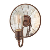 WANDLEUCHTE - Bronzefarben, Konventionell, Metall (19.7/24.8/15.3cm) - Elstead Lighting