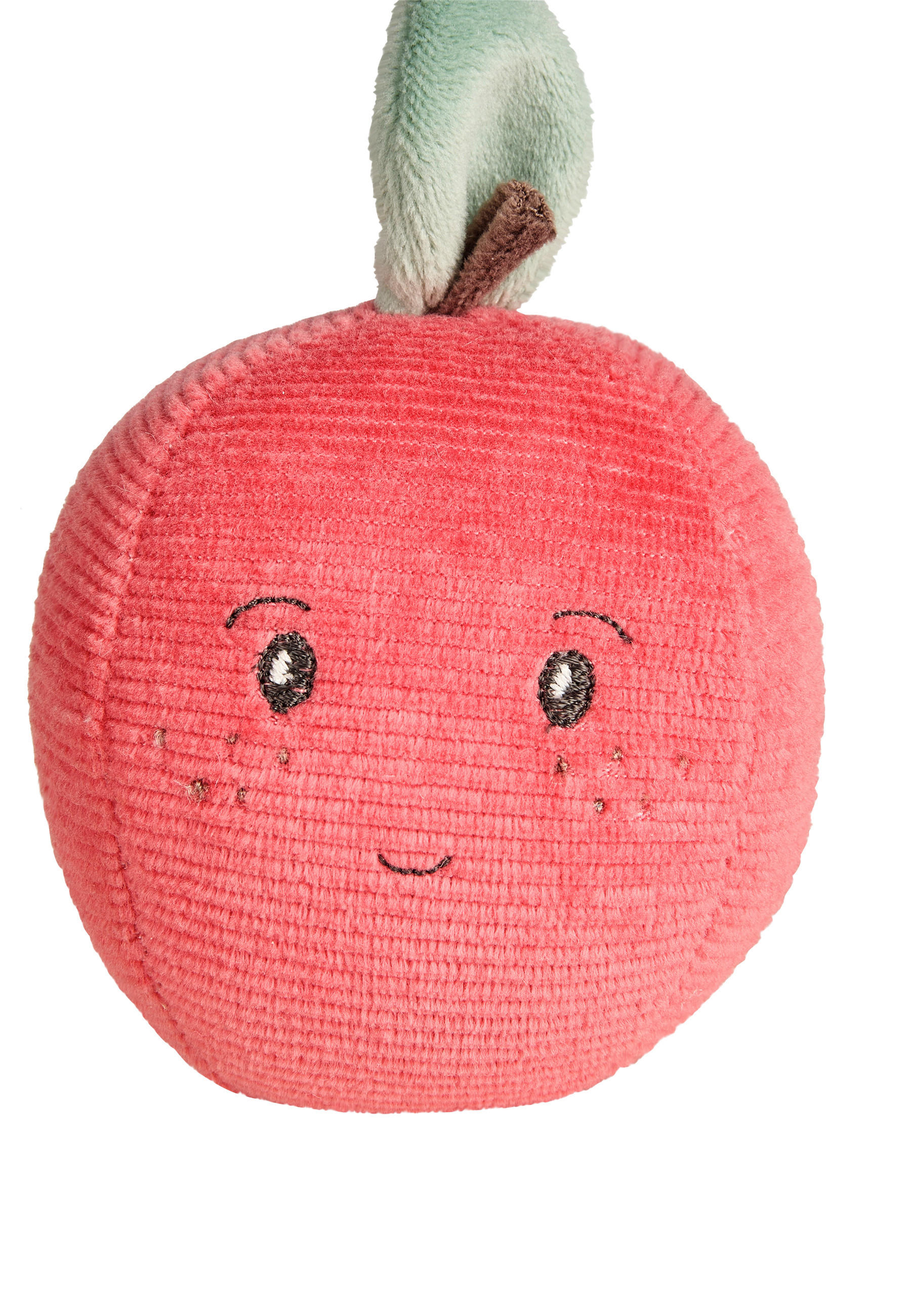 KUSCHELTIER Früchte 9/9/9 cm  - Hellrot, Basics, Textil (9/9/9cm) - Sterntaler