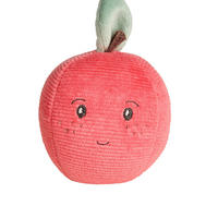 KUSCHELTIER Früchte 9/9/9 cm  - Hellrot, Basics, Textil (9/9/9cm) - Sterntaler