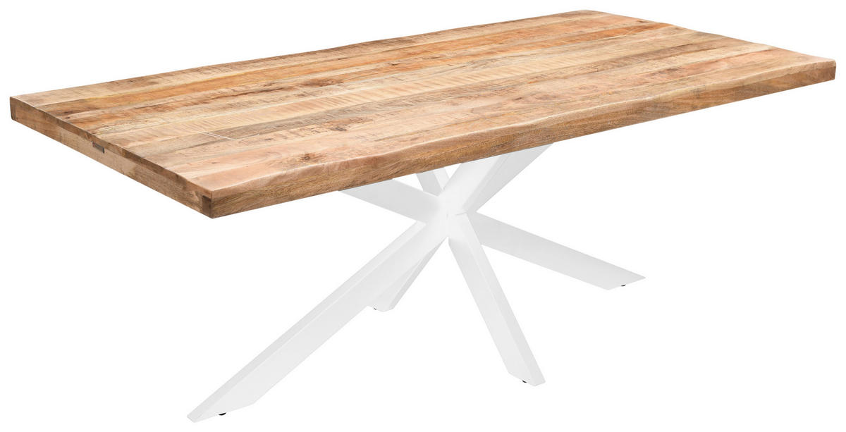 TISCHPLATTE in Holz 180/90/5,5 cm   - Naturfarben, Design, Holz (180/90/5,5cm) - Landscape