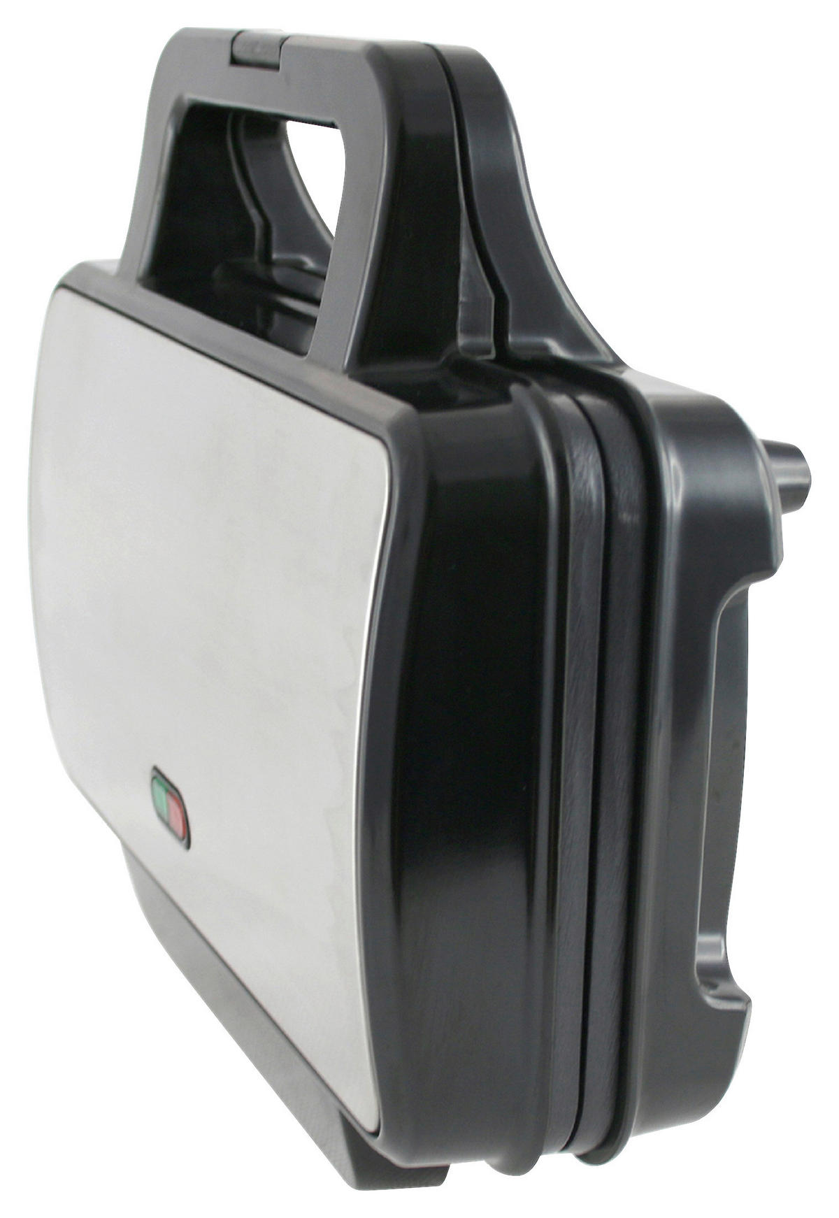 SANDWICHTOASTER - Edelstahlfarben, Basics, Kunststoff/Metall (29,2/10/24,3cm) - EMERIO