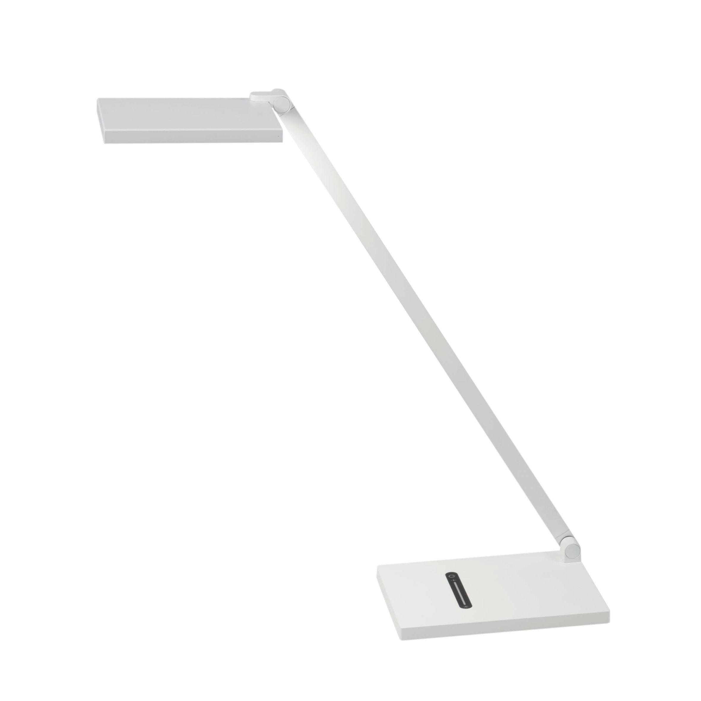 LED-SCHREIBTISCHLEUCHTE Zermatt 16/12/58 cm   - Weiß, Design, Metall (16/12/58cm) - Fabas Luce
