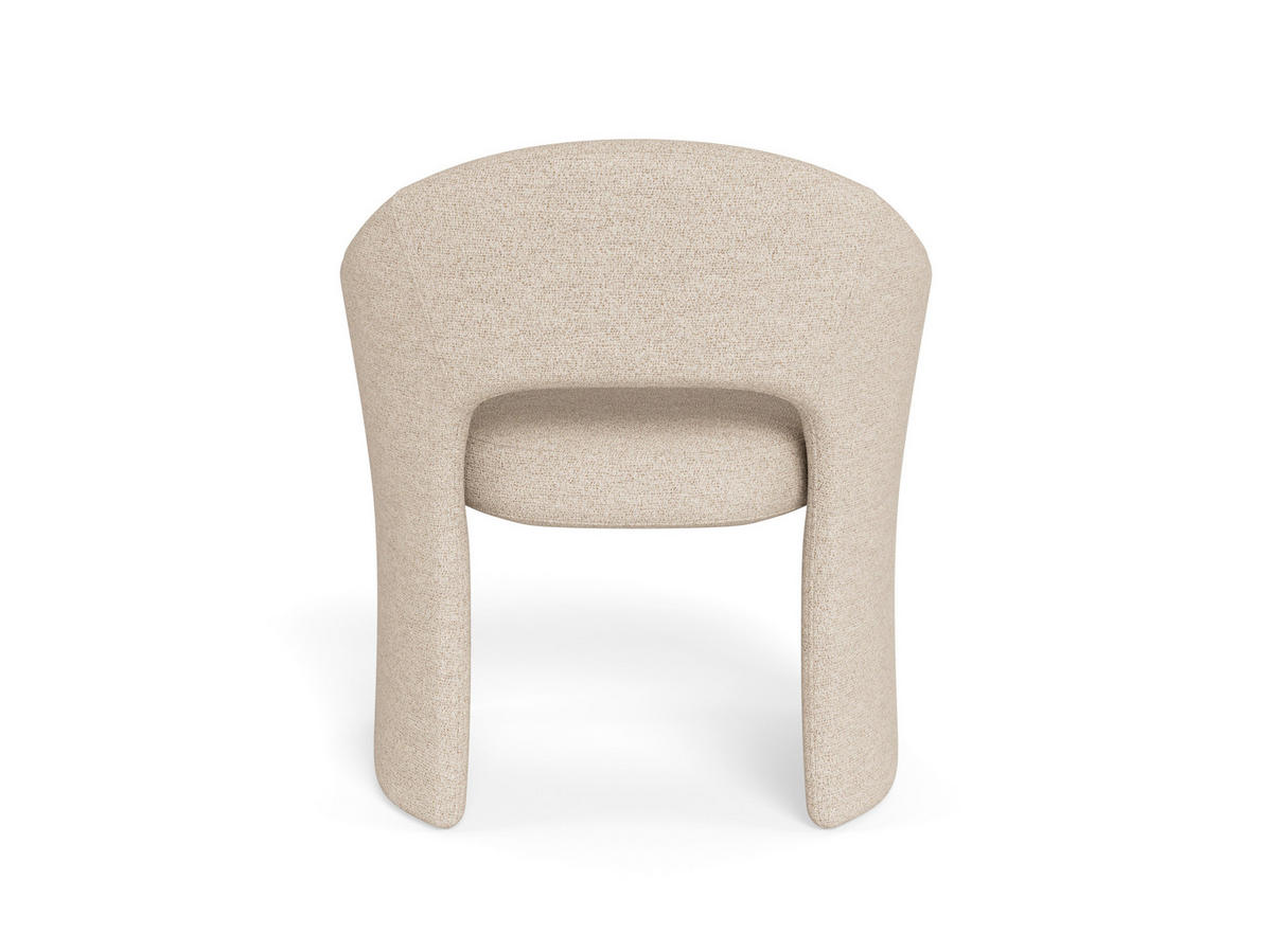 ARMLEHNSTUHL   Bouclé  - Beige, MODERN, Textil/Metall (64,5/80/56,50cm) - MID.YOU