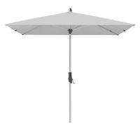 SONNENSCHIRM 250x200 cm Grau  - Silberfarben/Grau, Basics, Textil/Metall (250/200cm) - Glatz