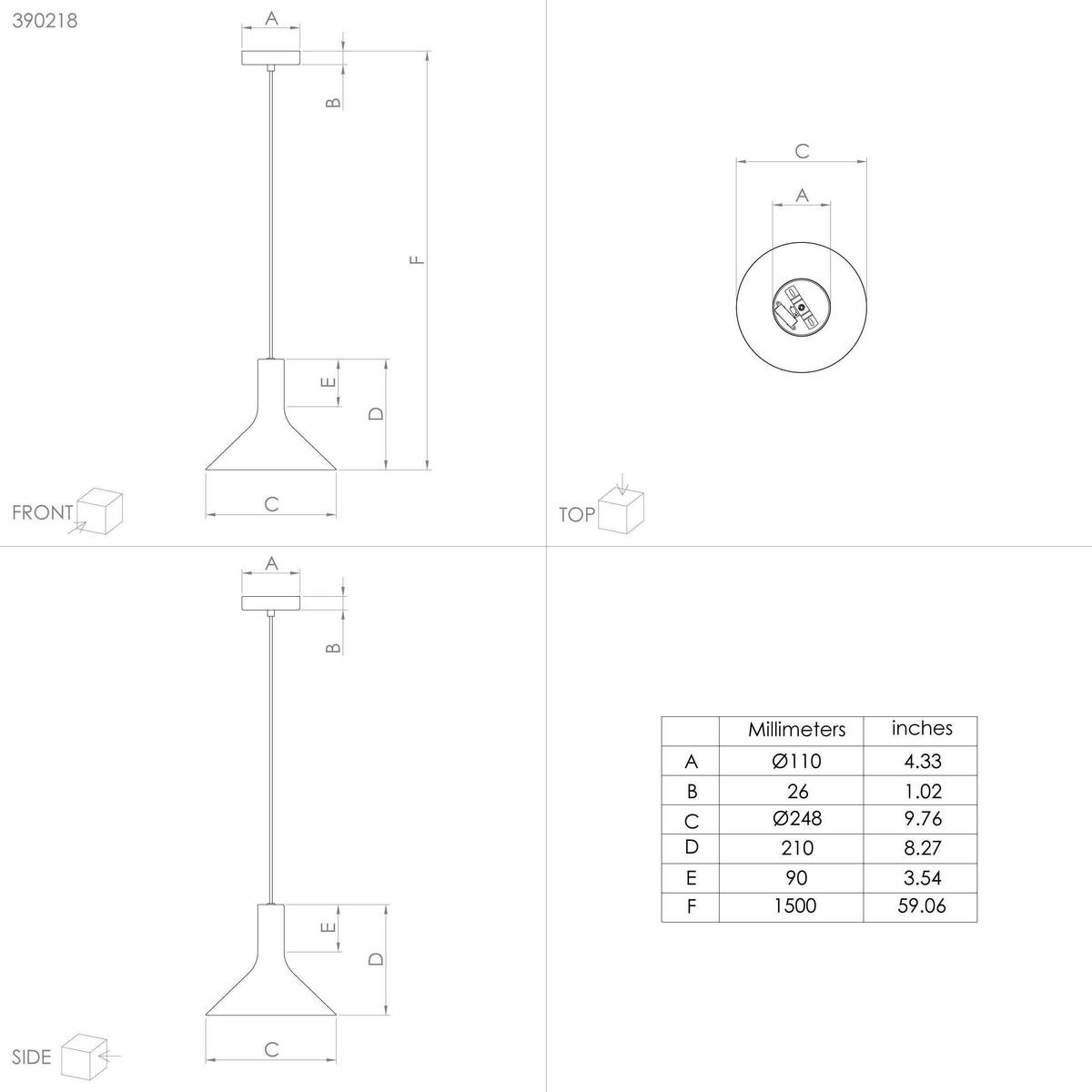 HÄNGELEUCHTE 25/150 cm  - Schwarz, Design, Metall (25/150cm) - Eglo