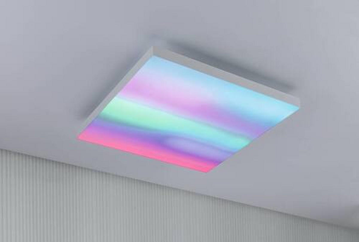 LED-PANEEL 45/45/6,4 cm   - Weiß, Basics, Metall (45/45/6,4cm) - Paulmann