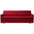 SCHLAFSOFA in Textil Rot - Rot, KONVENTIONELL, Textil/Metall (216/84/92cm) - Sedda SCHLAFSOFA in Textil Rot - Rot, KONVENTIONELL, Textil/Metall (216/84/92cm) - Sedda