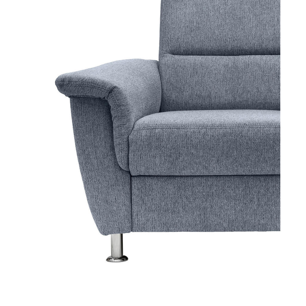 Thumbnail - Livetastic Ecksofa, Hellblau, Textil, Uni, 4-Sitzer, L-Form, Ottomane rechts, 231x184 cm, Made in EU, Relaxfunktion, Rüc...
