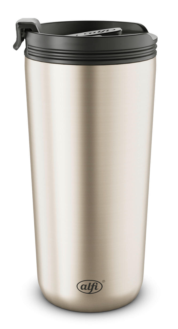 THERMOBECHER ISO COFFEE MUG 0,4 L  - Champagner, Design, Metall (0,4l) - Alfi