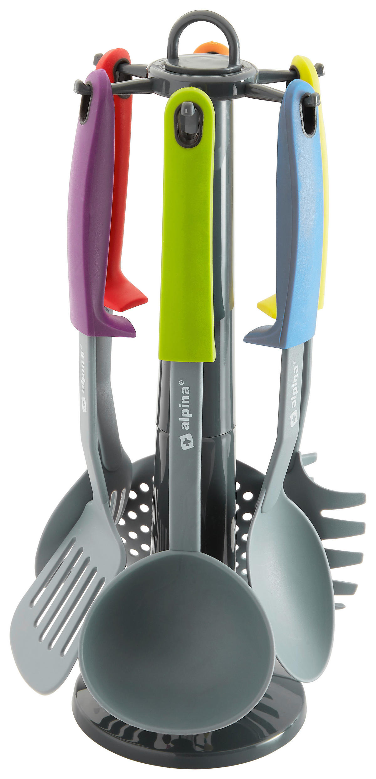 KÜCHENHELFERSET  - Multicolor, Basics, Kunststoff (13/13/38,5cm) - Alpina 6287