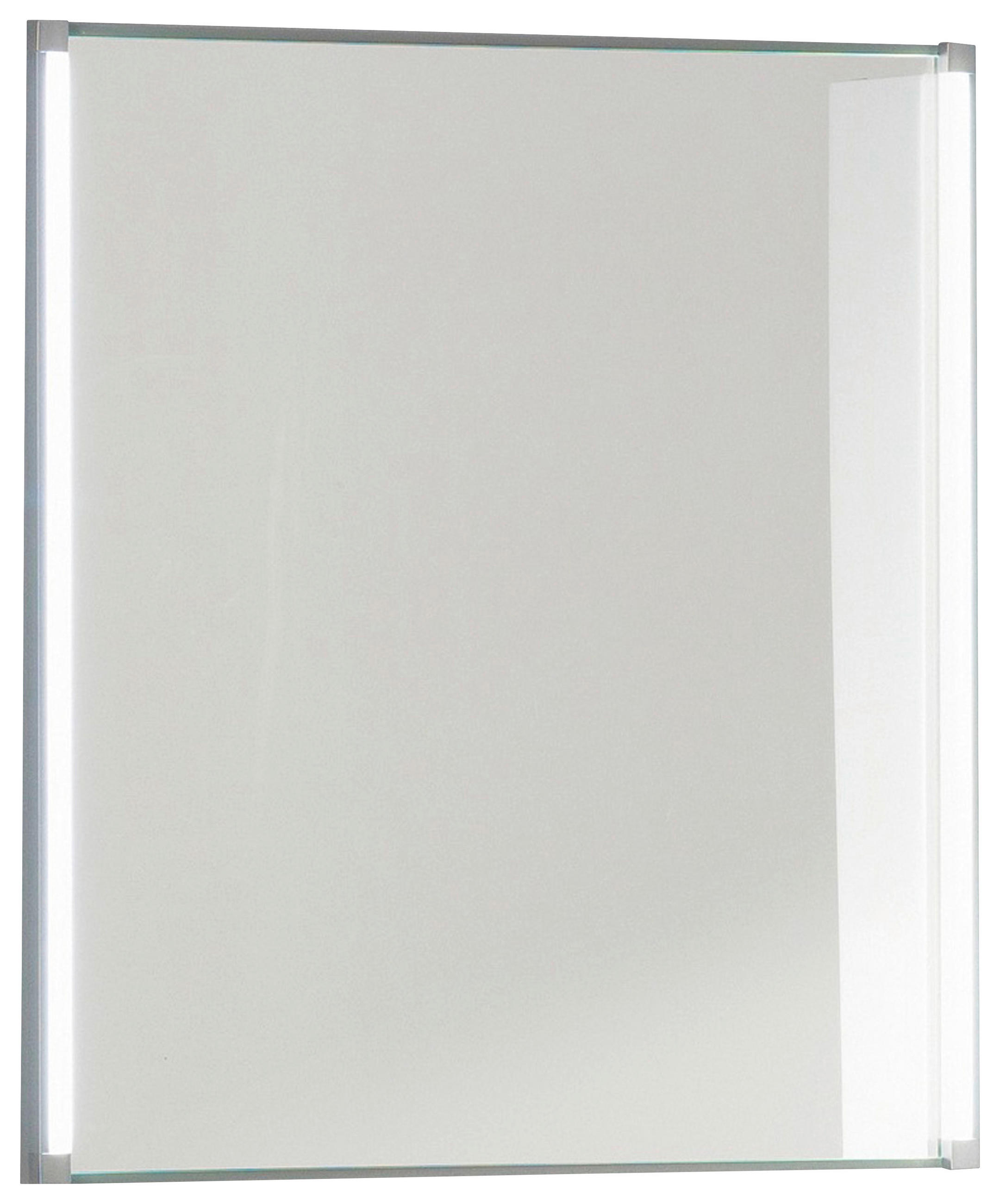 BADEZIMMERSPIEGEL 60/67/4 cm - Alufarben, MODERN, Glas/Holzwerkstoff (60/67/4cm) - MID.YOU