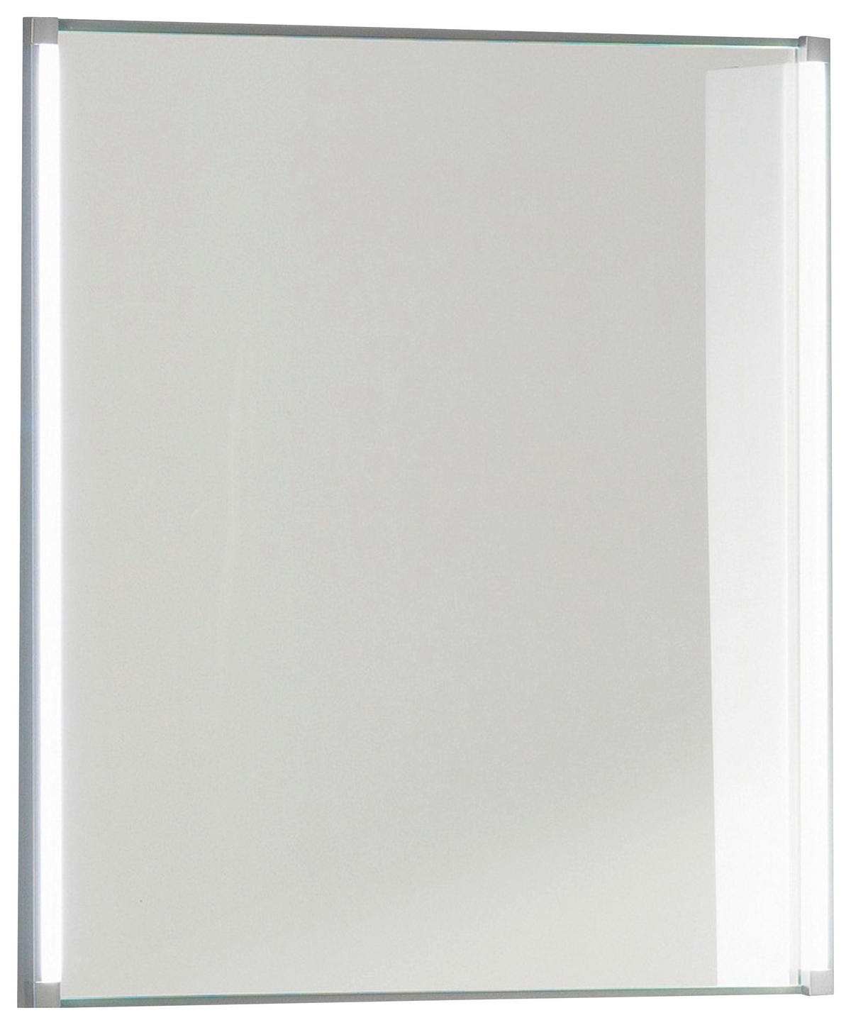 BADEZIMMERSPIEGEL 60/67/4 cm  - Alufarben, MODERN, Glas/Holzwerkstoff (60/67/4cm) - MID.YOU