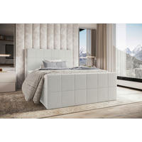BOXBETT 120/200 cm  in Hellgrau  - Hellgrau, KONVENTIONELL, Kunststoff/Textil (120/200cm) - Boxxx