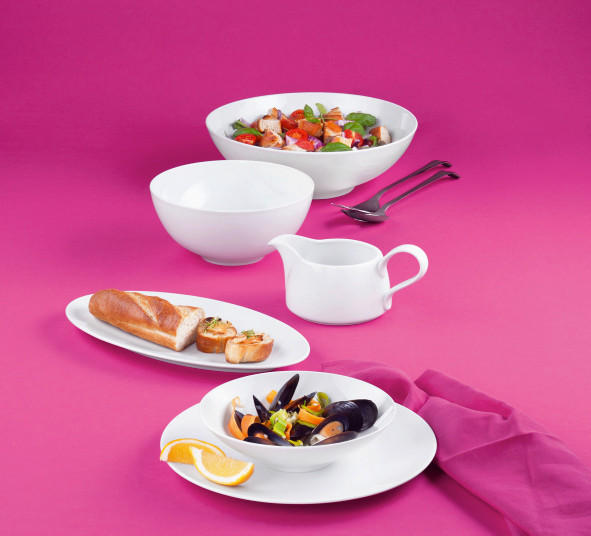 SCHÜSSEL Life 21 cm   - Weiß, Basics, Keramik (21cm) - Seltmann Weiden