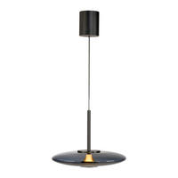 LED-PENDELLEUCHTE 45/45/240 cm  - Design, Glas/Kunststoff (45/45/240cm) - Neuhaus PURE