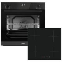 BACKOFENSET AKS121  - Schwarz, Basics, Glas/Metall (59,6/58,0/54,8cm) - Oranier