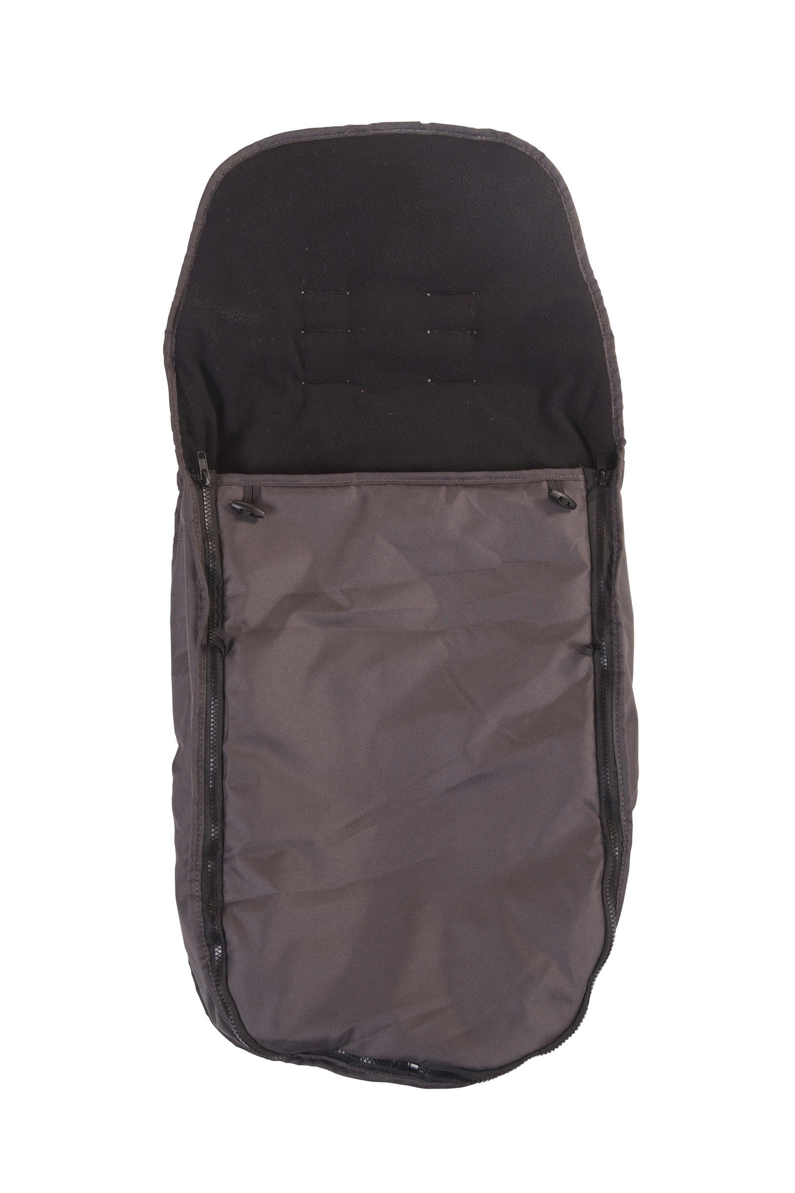 FUßSACK Childhome Fußsack für Mehrlingswagen  - Anthrazit, Basics, Textil (32/18/55cm) - Childhome