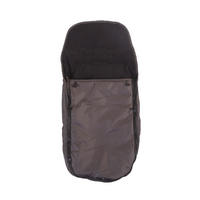 FUßSACK Childhome Fußsack für Mehrlingswagen  - Anthrazit, Basics, Textil (32/18/55cm) - Childhome