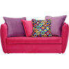 JUGEND- UND KINDERSOFA Mikrofaser Lila, Pink  - Pink/Lila, Design, Kunststoff/Textil (145/63/75cm) - Livetastic