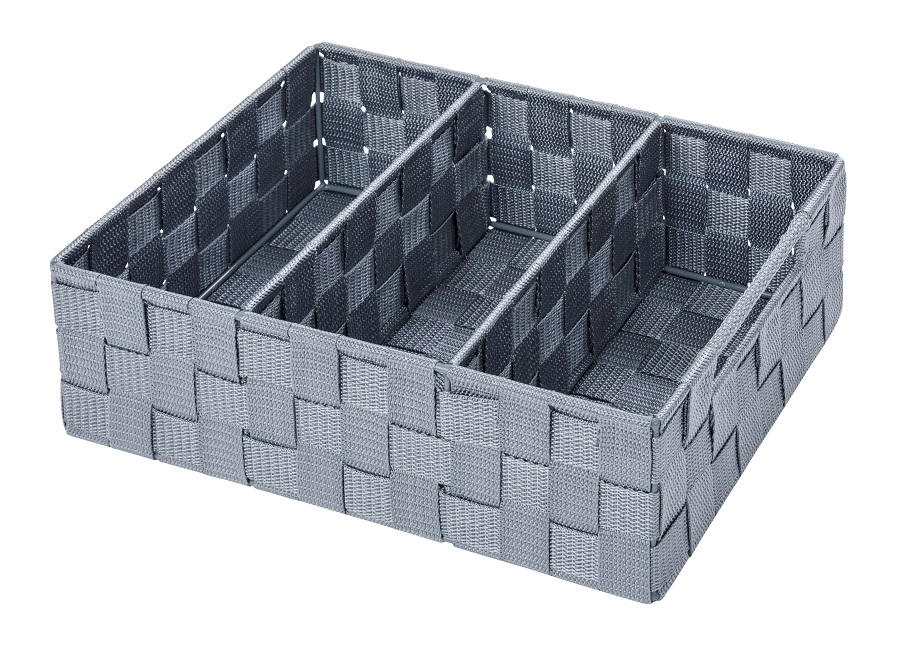 FÖRVARINGSKORG  21/10/32 cm  - grå, Basics, plast (21/10/32cm)