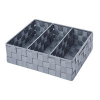 FÖRVARINGSKORG  21/10/32 cm  - grå, Basics, plast (21/10/32cm)