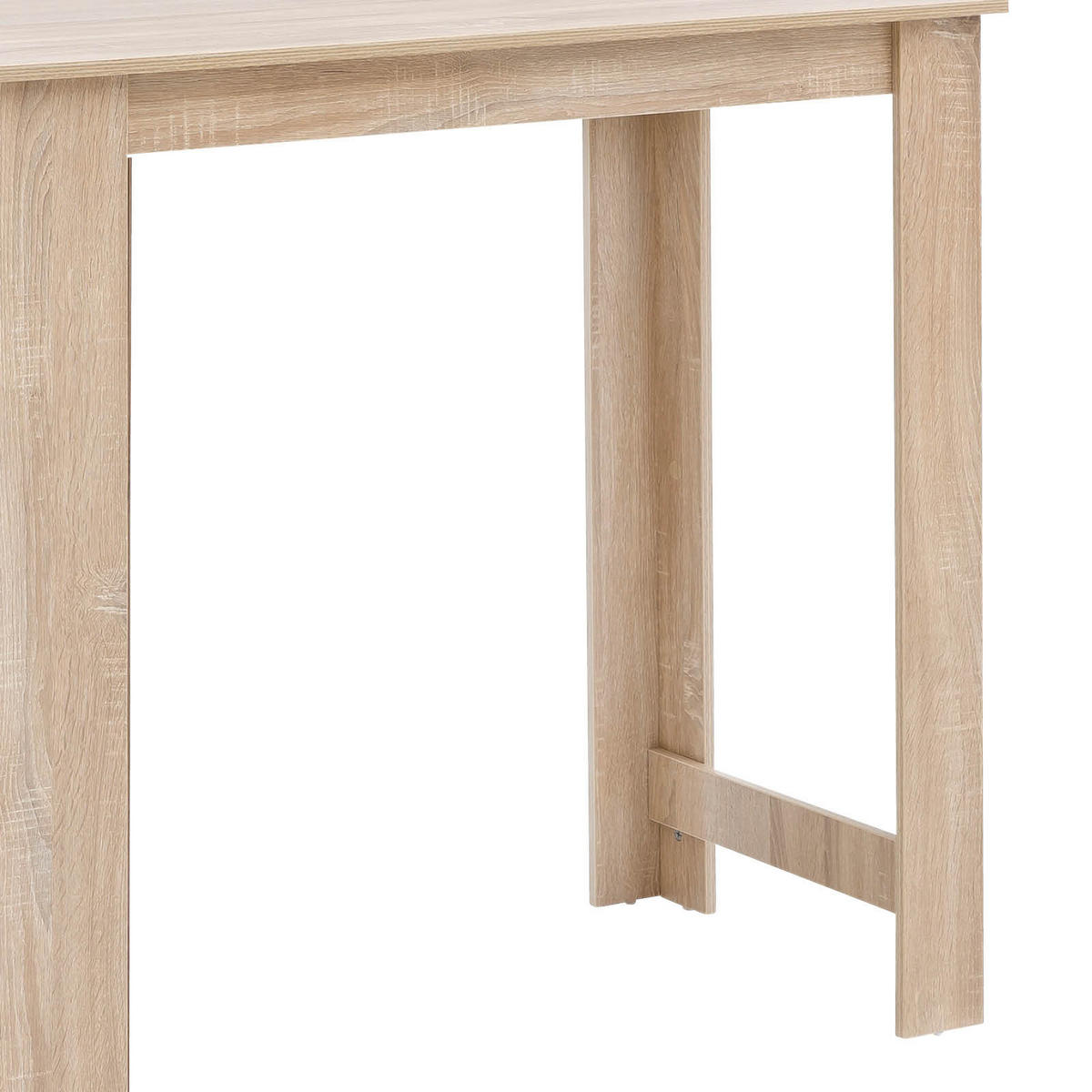BARSKA MIZA  - hrast sonoma, Basics, leseni material (120/60/107,5cm) - MID.YOU