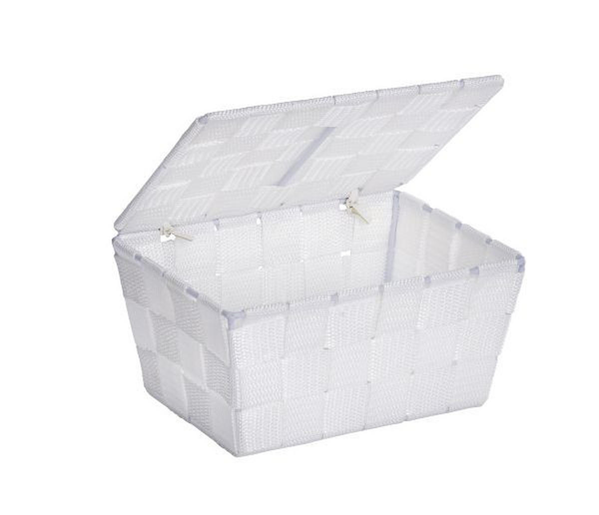 KOSÁR - fehér, Basics, műanyag (19/10/14cm) - Wenko