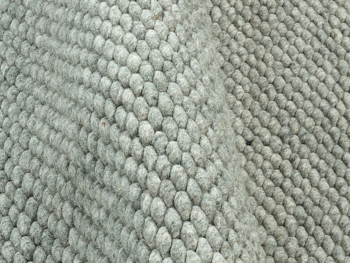 HANDWEBTEPPICH 200/290 cm Grün  - Grün, Basics, Textil (200/290cm) - Linea Natura