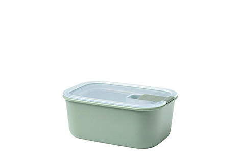FRISCHHALTEDOSE 0,7 l  - Transparent/Olivgrün, KONVENTIONELL, Kunststoff (16,7/11,9/7cm) - Mepal