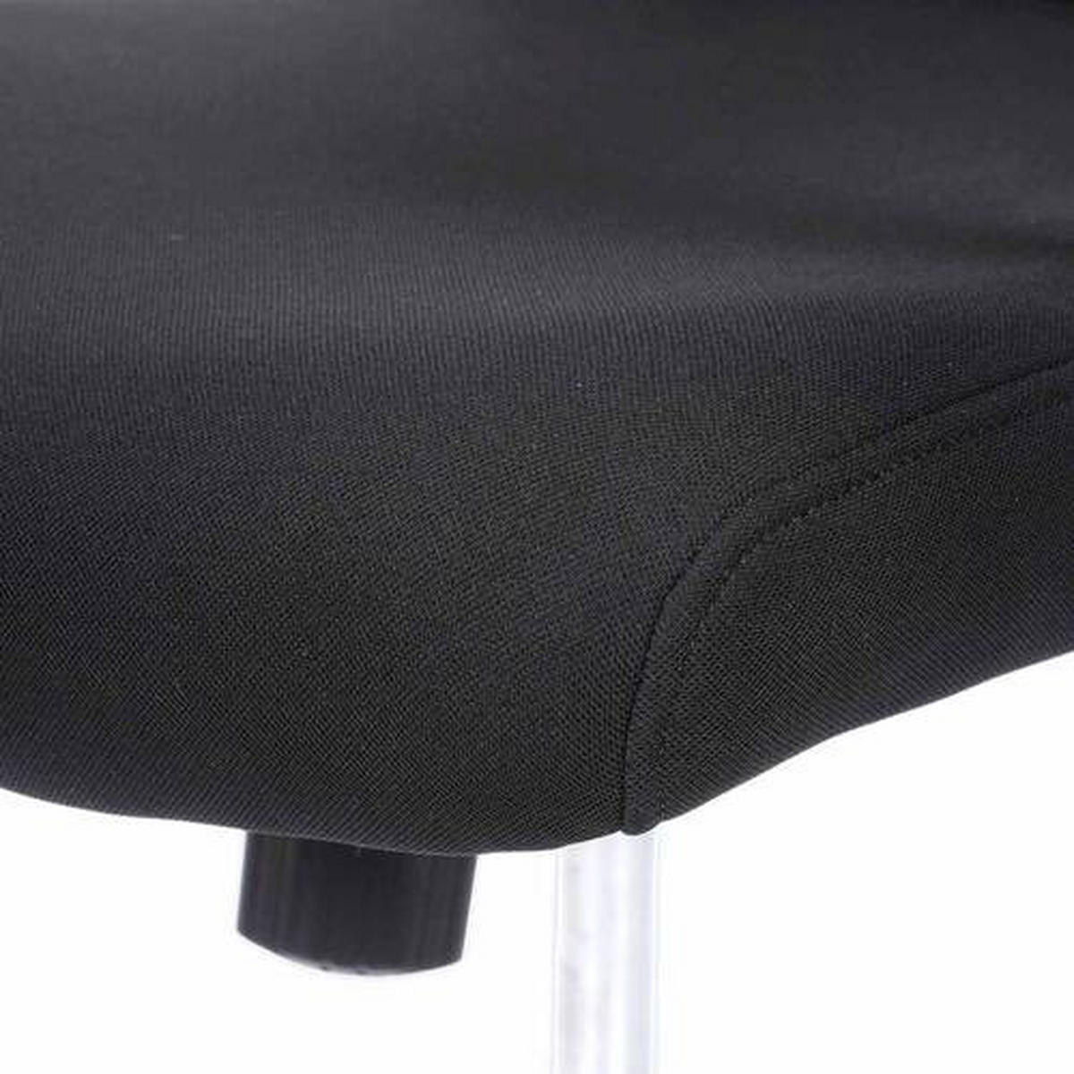 OTOČNÁ ŽIDLE, síťovina, tkaná látka, černá, barvy chromu - černá/barvy chromu, Basics, kov/textil (61/102/55cm) - Boxxx