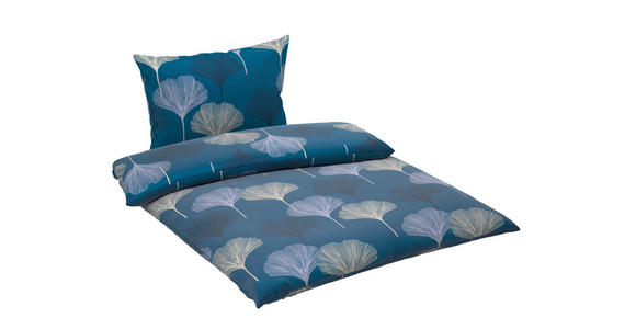 BETTWÄSCHE KALIO Satin 140/200 cm  - Beige/Weiß, KONVENTIONELL, Textil (140/200cm) - Esposa