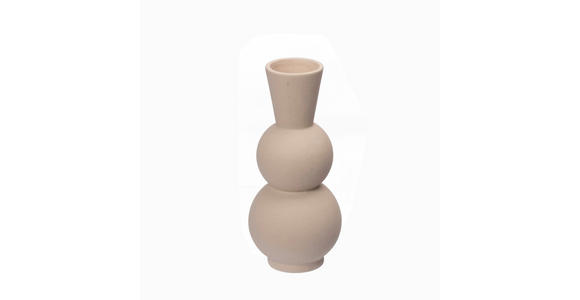 VASE 22 cm  - Sandfarben, Natur, Keramik (9,7/22cm) - Ambia Home
