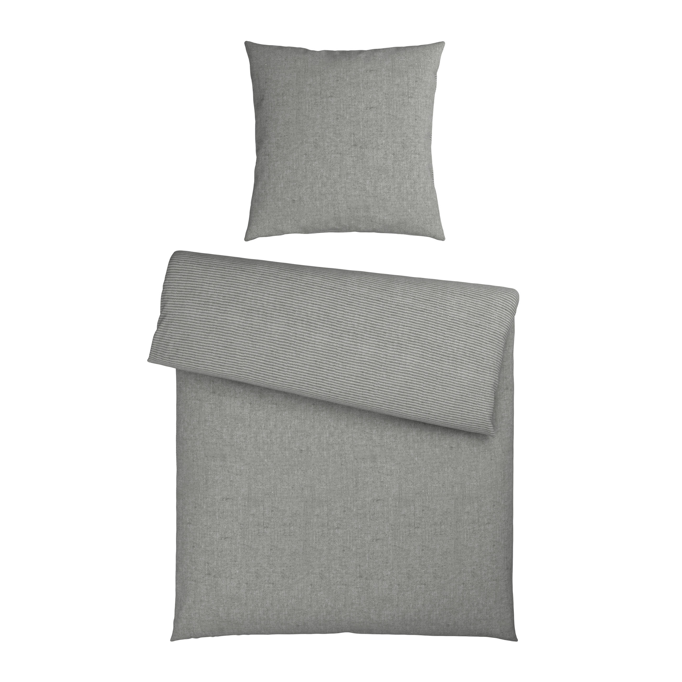 WENDEBETTWÄSCHE Flanell 155/220 cm  - Textil (155/220cm) - Novel