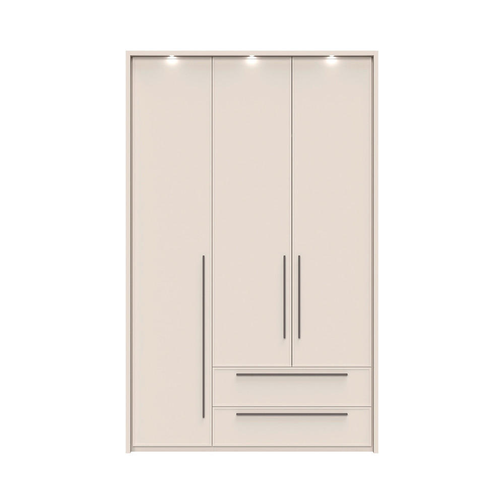 ORMAR SA KLASIČNIM VRATIMA  142/226/60 cm  - Dizajnerski, pločasti materijal/plastika (142/226/60cm)