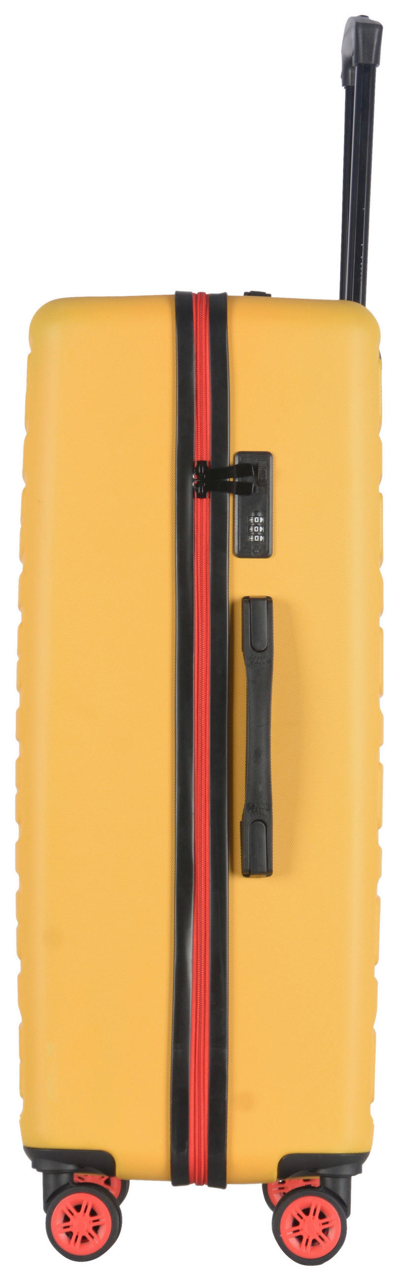 SET VALIZE DE CĂLĂTORIE - galben curry, Design, plastic (53/76/30.5cm) - Schneiders