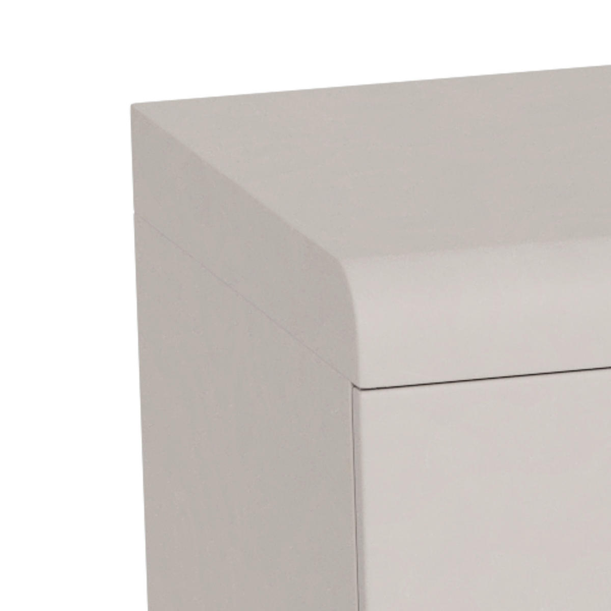 MEDIABÄNK i grå  - grå, Design, trämaterial (160/75/40cm) - Best Price