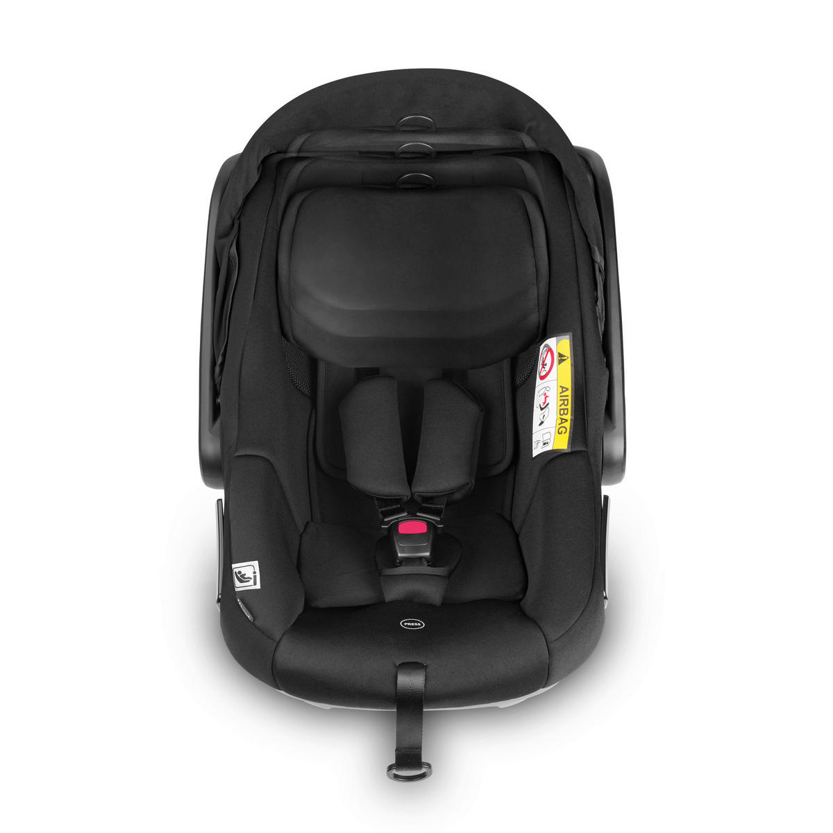 KINDERWAGENSET  Shop N Care Travel Set  Olive  - Schwarz/Olivgrün, Basics, Kunststoff/Textil (52/110/91cm) - Hauck