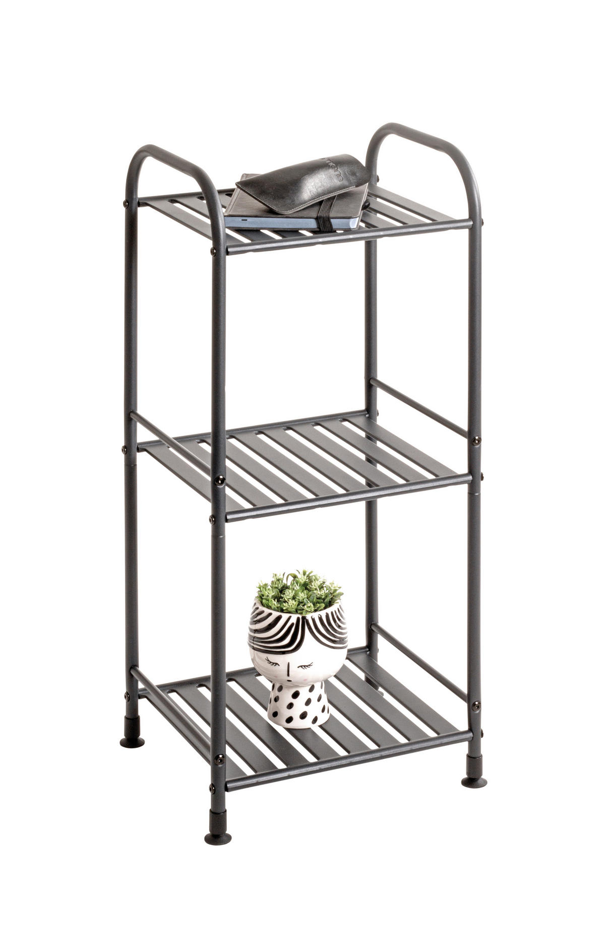REGAL  33/75/28 cm Anthrazit  - Anthrazit, Design, Metall (33/75/28cm)