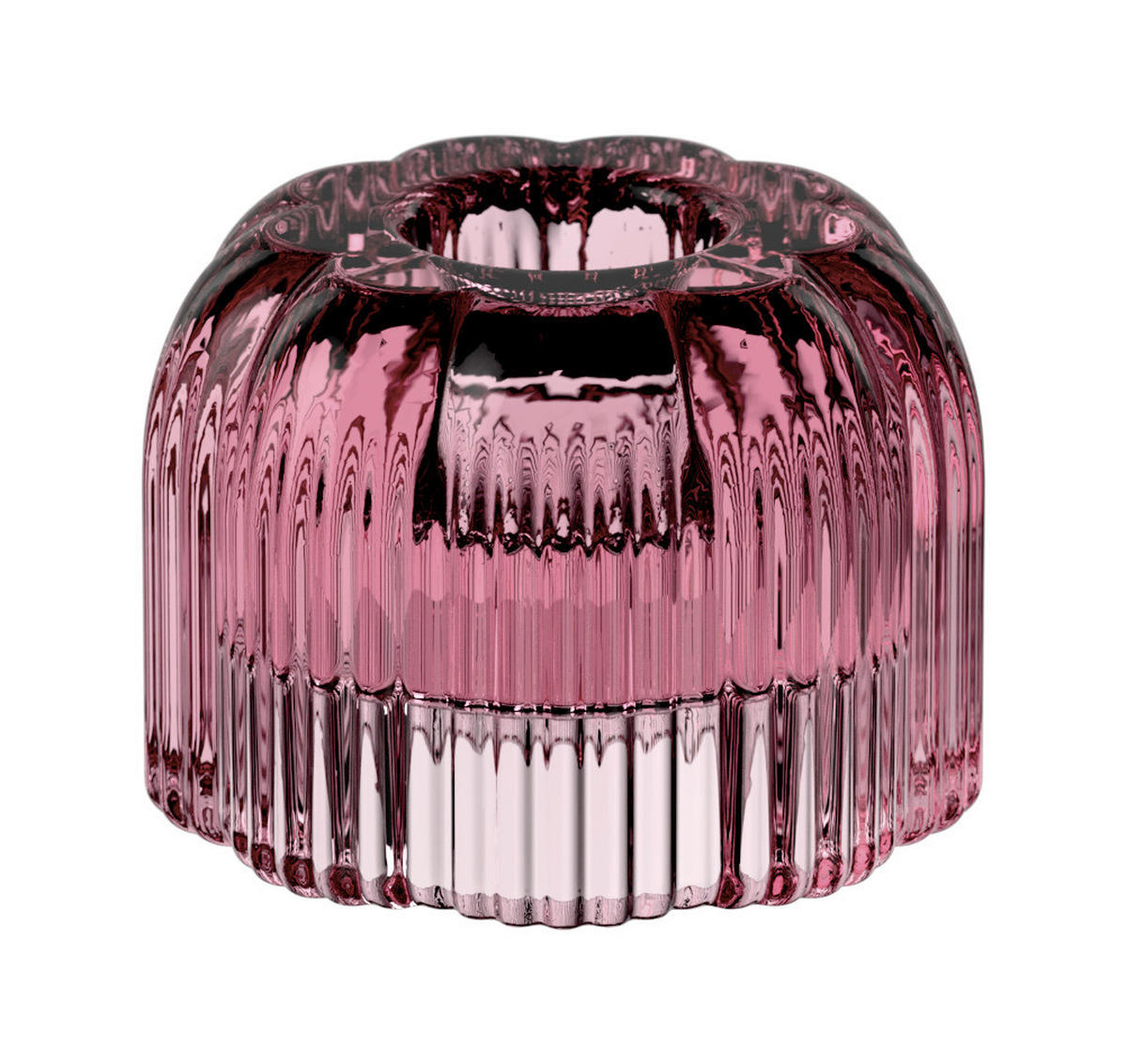 KERZENHALTER - Violett, KONVENTIONELL, Glas (6,3/6,3/4,5cm) - Villeroy & Boch