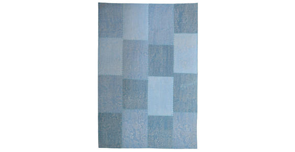 FLACHWEBETEPPICH 160/230 cm Lyrical Blau, Multicolor  - Blau/Multicolor, Basics, Textil (160/230cm) - Novel