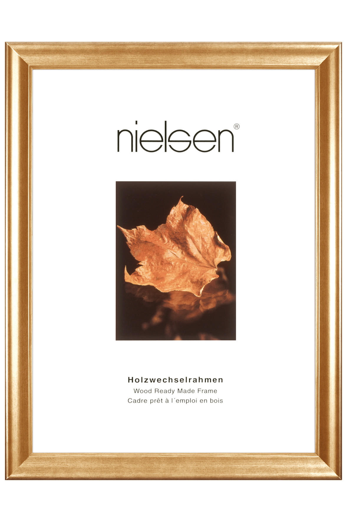 BILDERRAHMEN - Goldfarben, Basics, Holz (15/20cm) - Nielsen