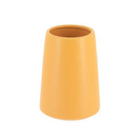 DRŽALO ZA ZOBNE ŠČETKE - rumena, Basics, keramika (6/11,5/8cm) - Homeware