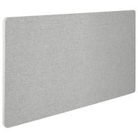 TRENNWAND  in Hellgrau  - Hellgrau, Basics, Kunststoff/Textil (120/62/2,5cm) - MID.YOU