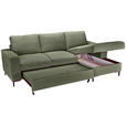 Freisteller von Carryhome ECKSOFA Olivgrün Cord.