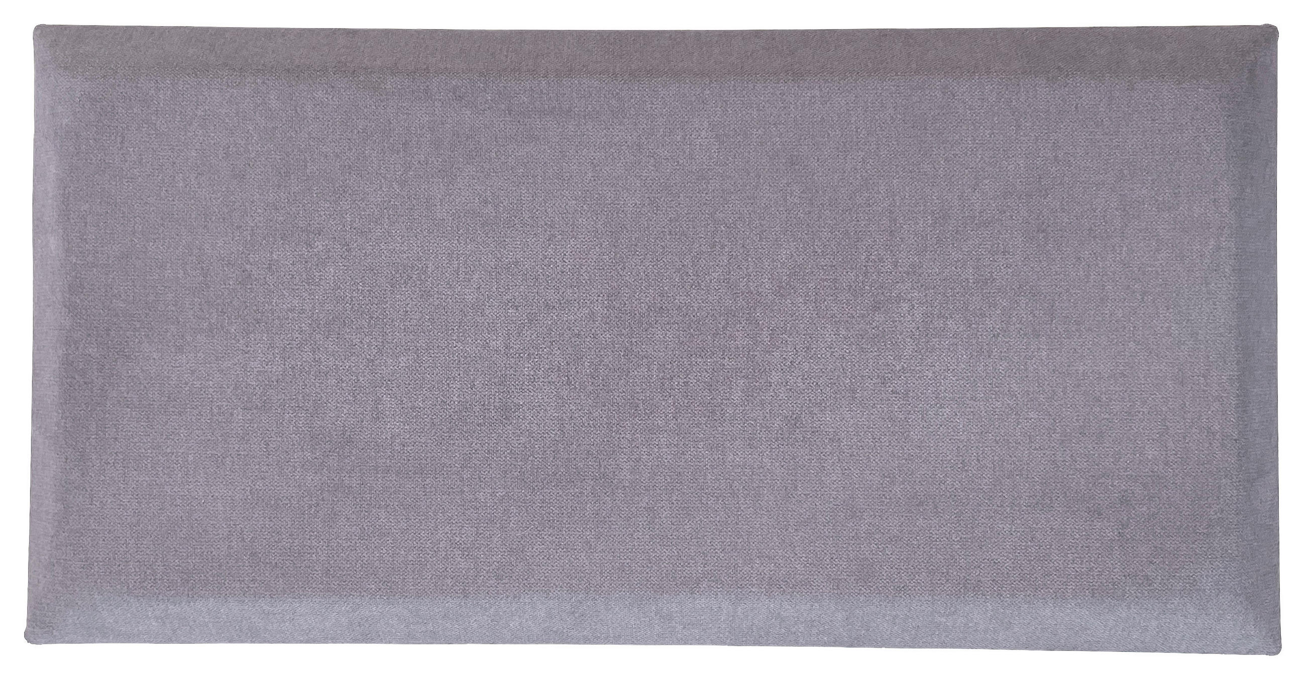 Wandpolster 2er-Set 60x30 cm Rechteckig, Grau