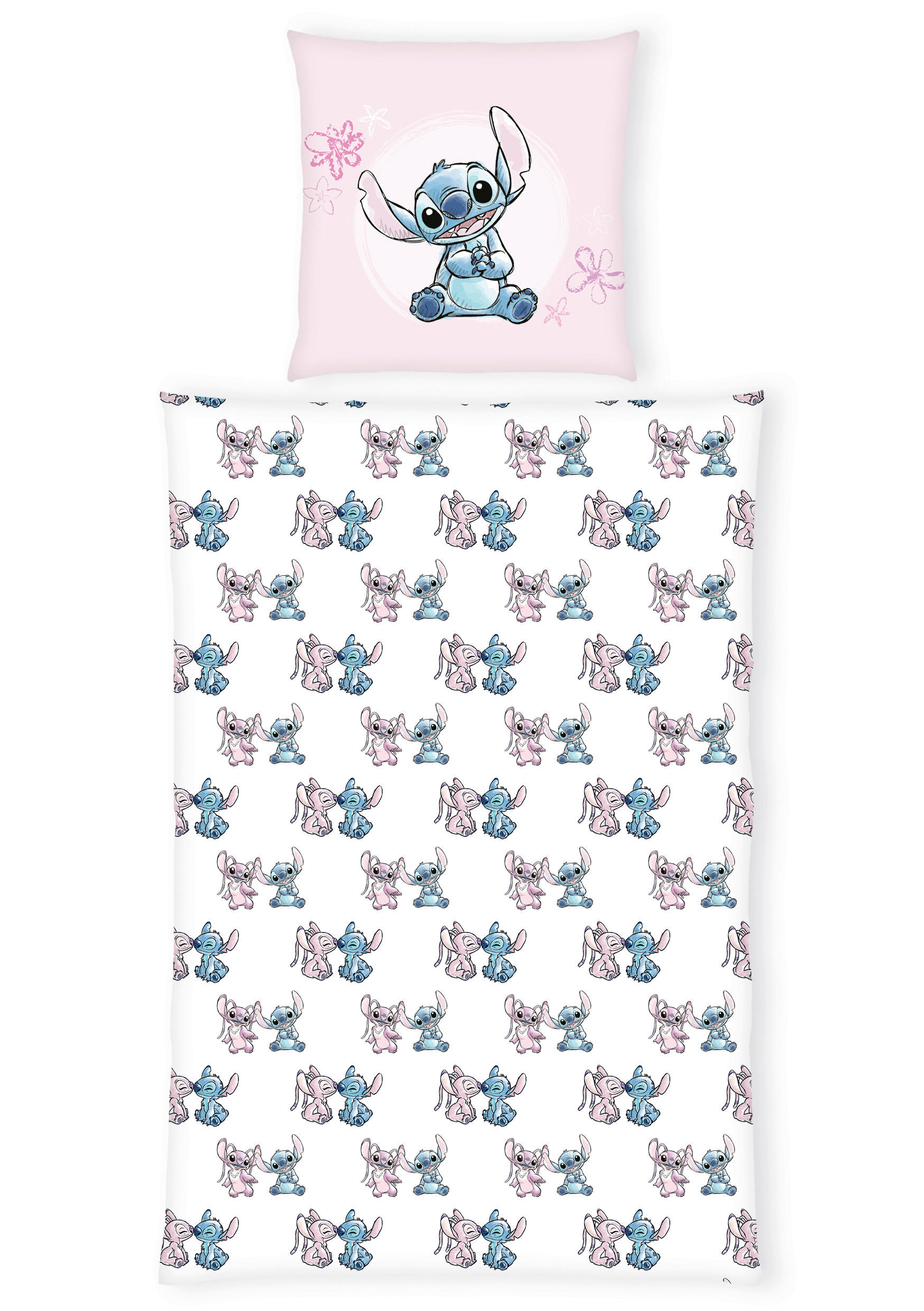 BETTWÄSCHE Disney Stitch Renforcé 140/200 cm  - Multicolor, Basics, Textil (140/200cm) - Herding