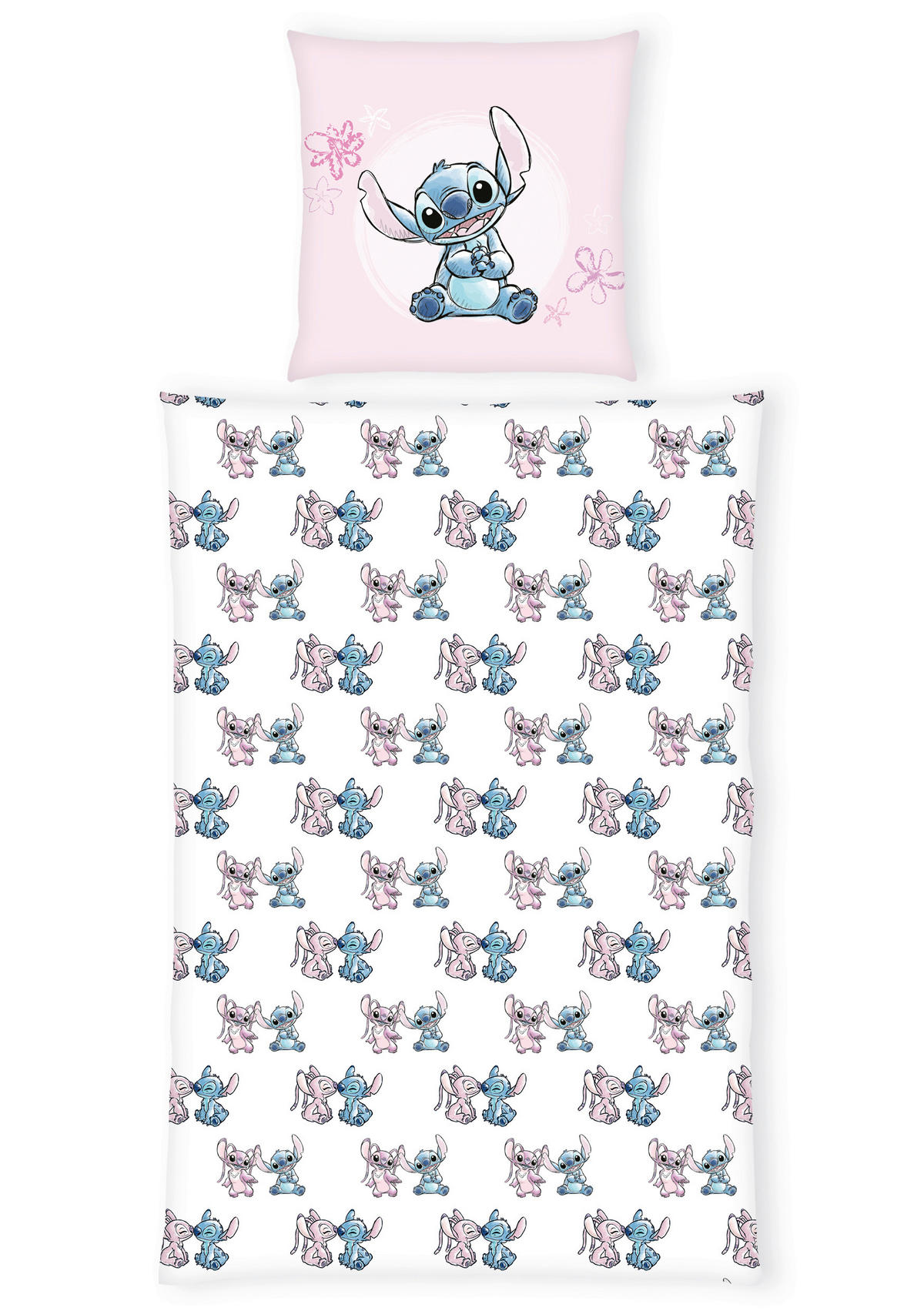 BETTWÄSCHE Disney Stitch Renforcé 140/200 cm  - Multicolor, Basics, Textil (140/200cm) - Herding