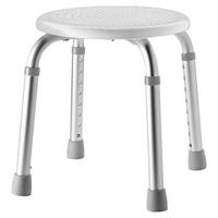 TUSOLÓ ÜLŐKE fém, műanyag  - fehér/szürke, Basics, műanyag/fém (32/35-53cm) - Sadena